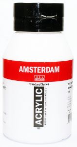 Farba akrylowa Amsterdam Talens nr 105 Titanium white 1l